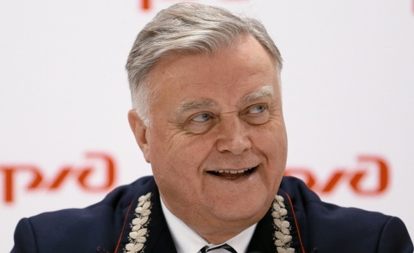 Глава ОАО "РЖД" Владимир Якунин