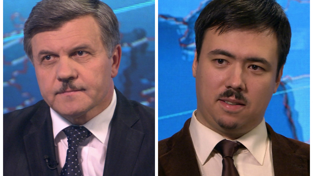 Глава Тарусского района Евгений Мальцев. Координатор проекта по раздельному сбору отходов Гринпис России Рашид Алимов | Программы | ОТР - Общественное Телевидение России