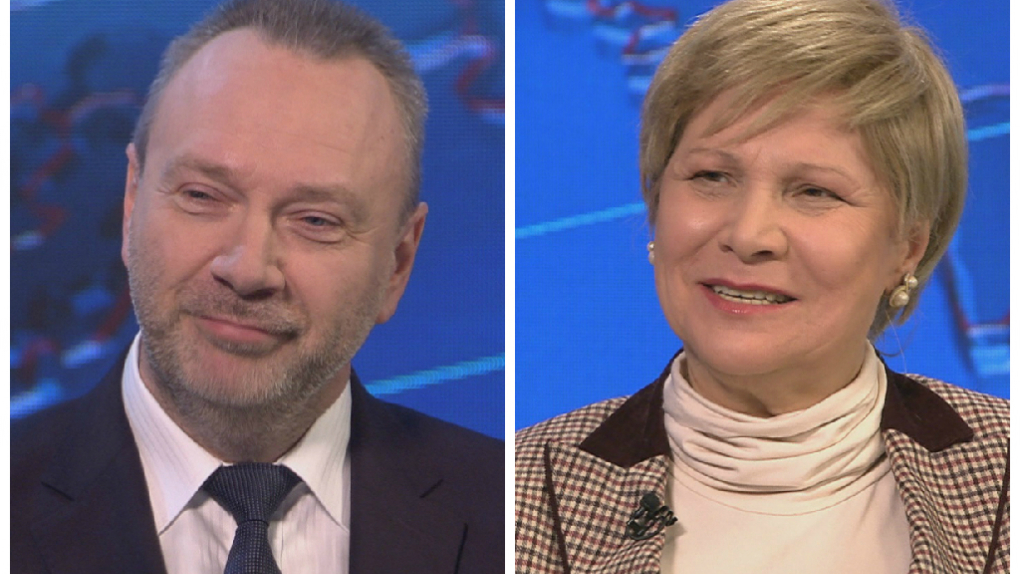 Вице-президент Российского союза туриндустрии Александр Осауленко. Смехотерапевт Римма Умярова | Программы | ОТР - Общественное Телевидение России
