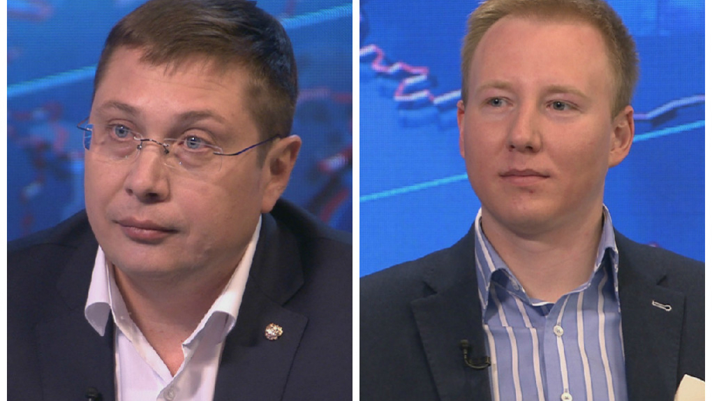 Ректор Воронежского университета Дмитрий Ендовицкий. Генеральный директор проекта "Карта труда" Антон Любавин | Программы | ОТР - Общественное Телевидение России