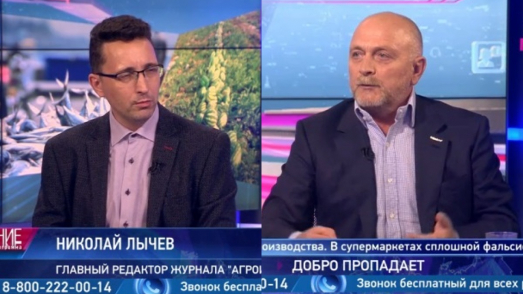 Николай Лычев и Виктор Семенов. Почему сегодня фермеру трудно сбыть урожай? | Программы | ОТР - Общественное Телевидение России
