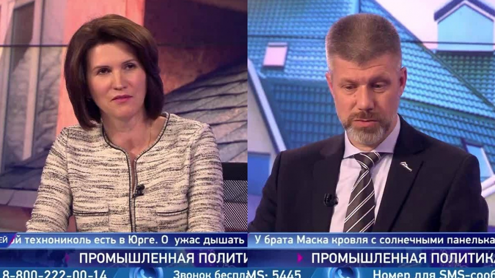 Татьяна Антропова и Александр Дадченко — о производстве кровельных материалов в России | Программы | ОТР - Общественное Телевидение России