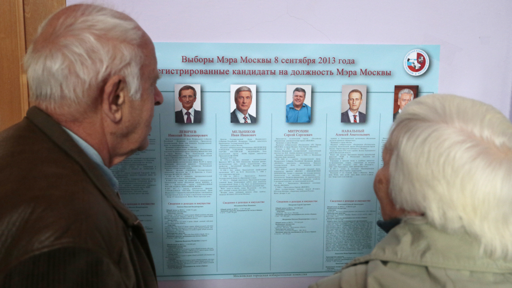 Выборы мэра Москвы: лидирует Сергей Собянин, на втором месте — Алексей Навальный | Новости | ОТР
