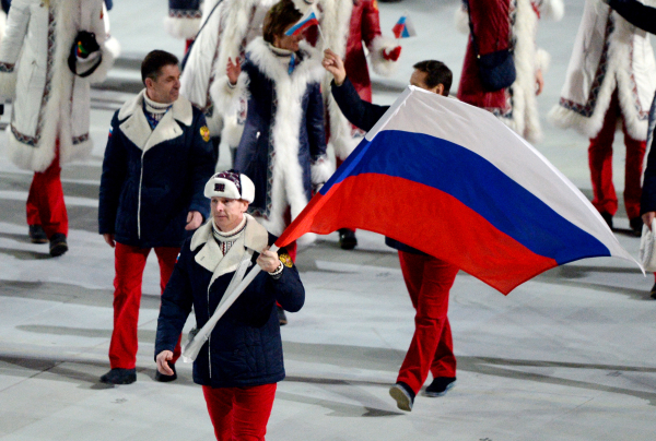 Сборная Россия завершила шествие на церемонии открытия Олимпиады | Новости | ОТР