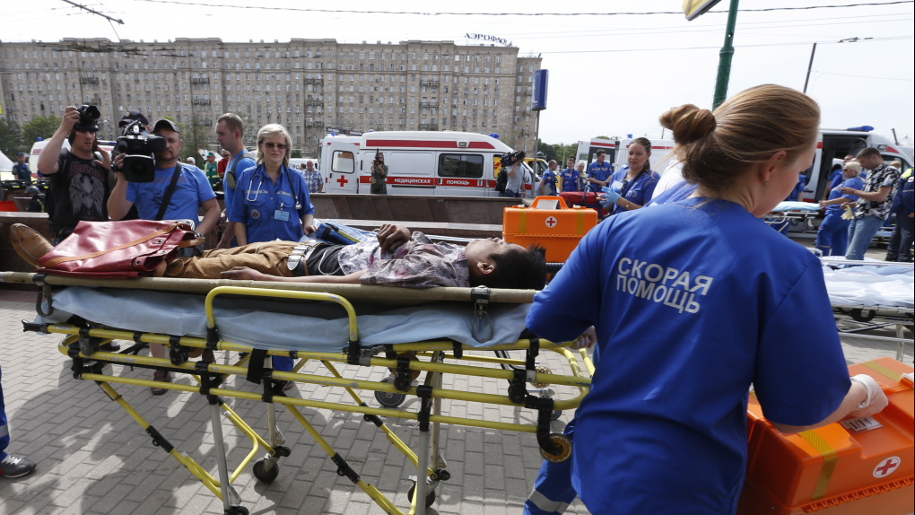 Число жертв аварии в московском метро увеличилось до пяти | Новости | ОТР