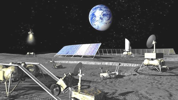 Роскосмос создаст лунную базу за 10 миллиардов рублей | Новости | ОТР