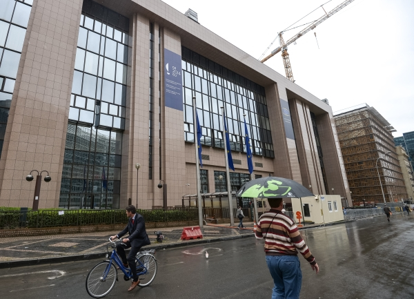Здание Совета Евросоюза в Брюсселе