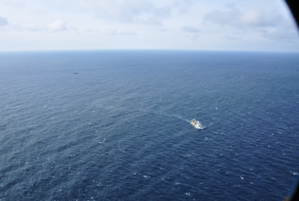 Затонувший в Охотском море траулер находится на недоступной для водолазов глубине | Новости | ОТР