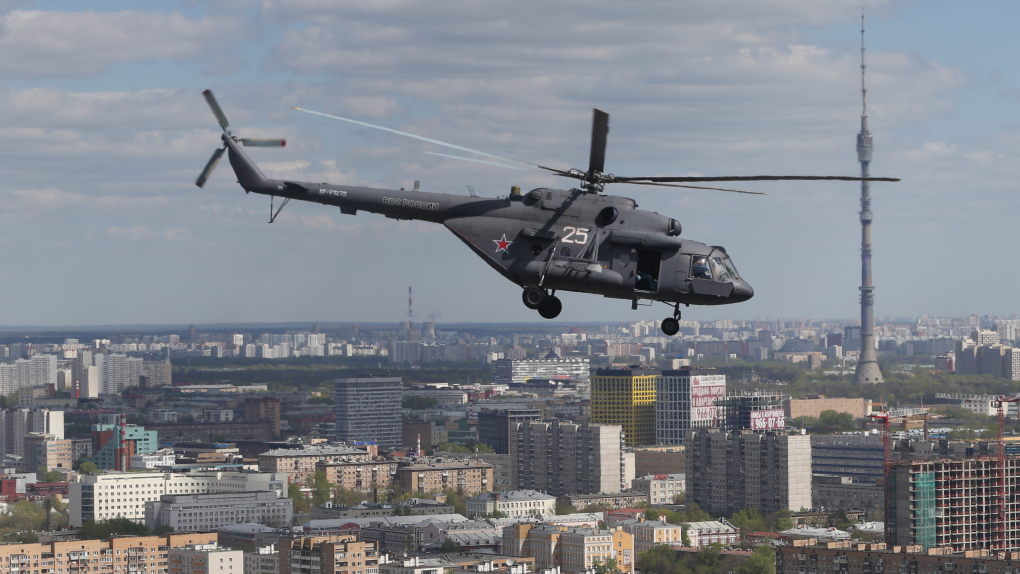 МЧС и Росавиация опровергли сообщение о падении вертолета Ми-8 в центре Москвы | Новости | ОТР