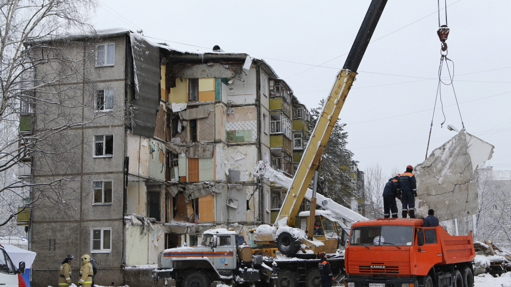 Обрушение жилого дома в ярославле