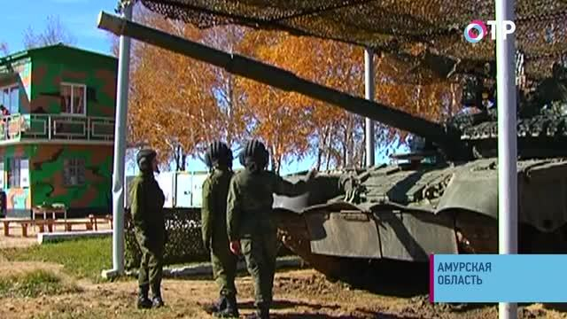 Три танкистки. В Приамурье женский экипаж танка Т-72 готовится к участию в танковом биатлоне | Новости | ОТР