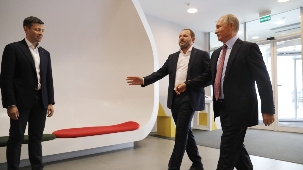 Владимир Путин впервые приехал в