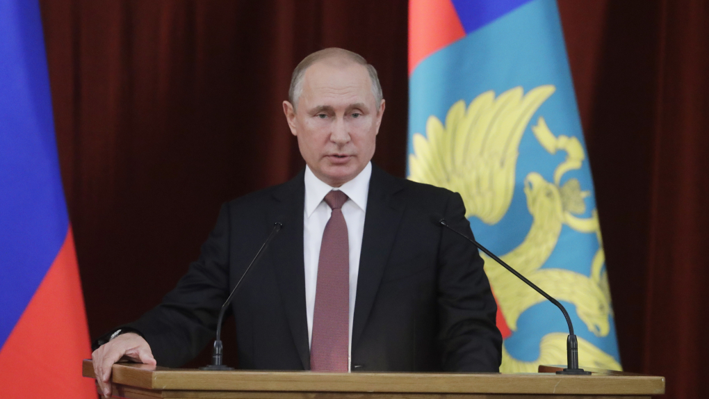 Обращение Президента РФ Владимира Путина к гражданам России | Новости | ОТР Михаил Метцель/ТАСС
