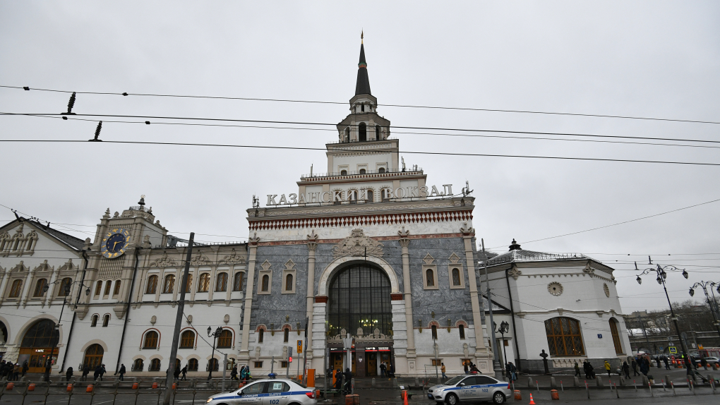 Казанский вокзал фото снаружи