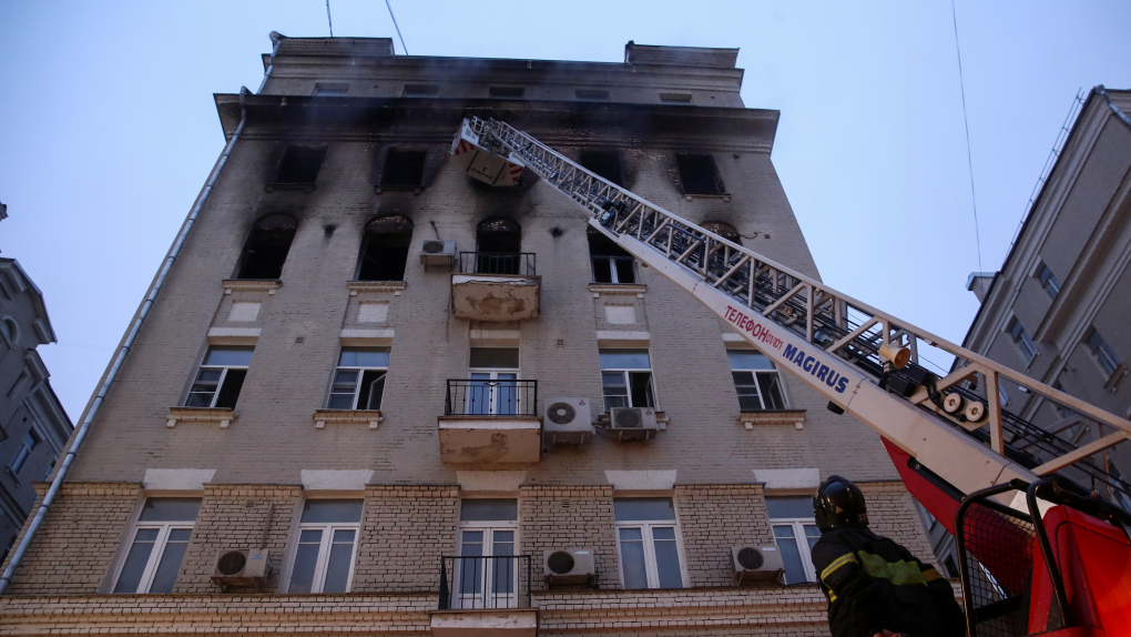 Количество жертв при пожаре в Москве возросло до четырех человек | Новости | ОТР