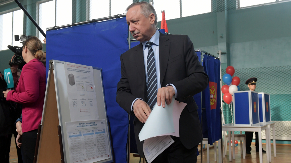 На выборах губернатора Петербурга побеждает Беглов | Новости | ОТР