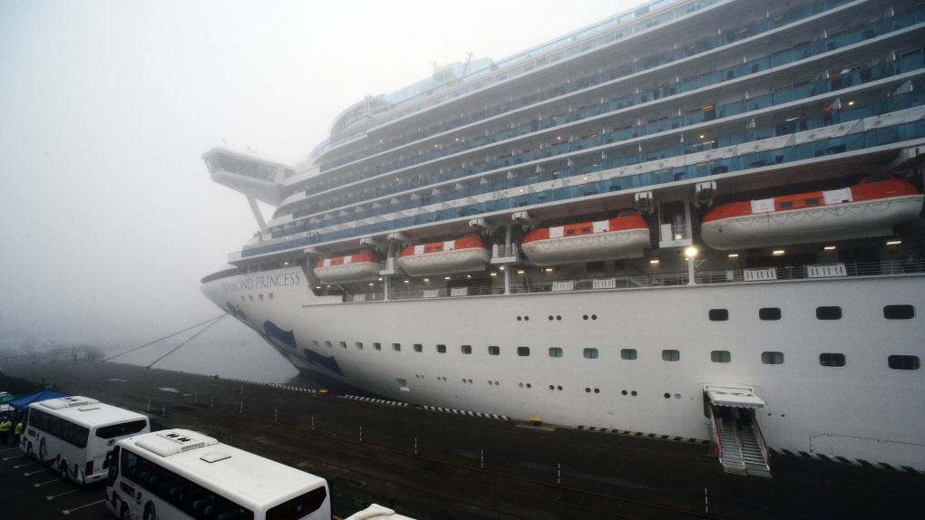 Diamond Princess лайнер коронавирус