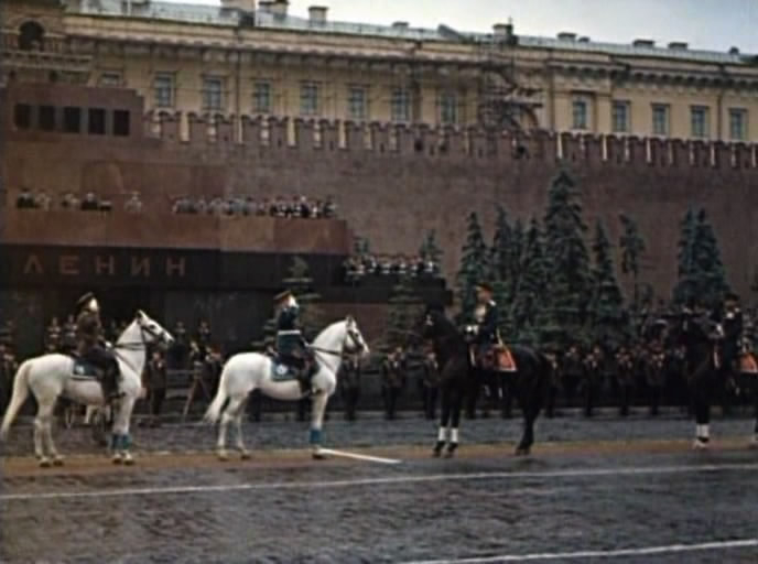 Кадр из фильма «Парад Победы в Москве (1945)»