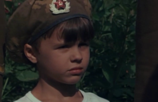 Кадр из фильма «Юрка – сын командира»